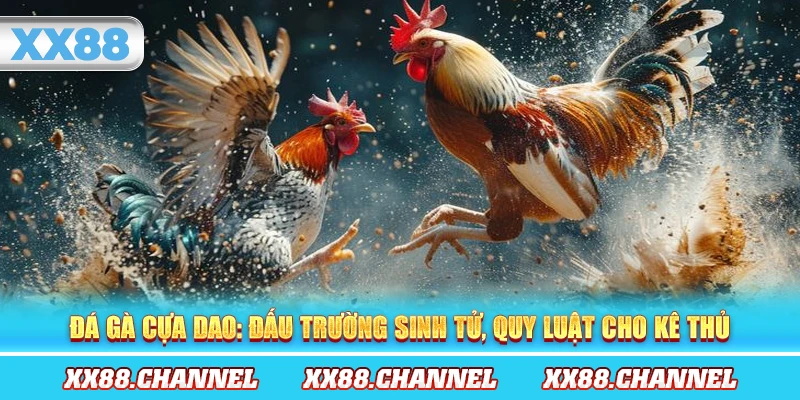 Đá Gà Cựa Dao: Đấu Trường Sinh Tử, Quy Luật Cho Kê Thủ